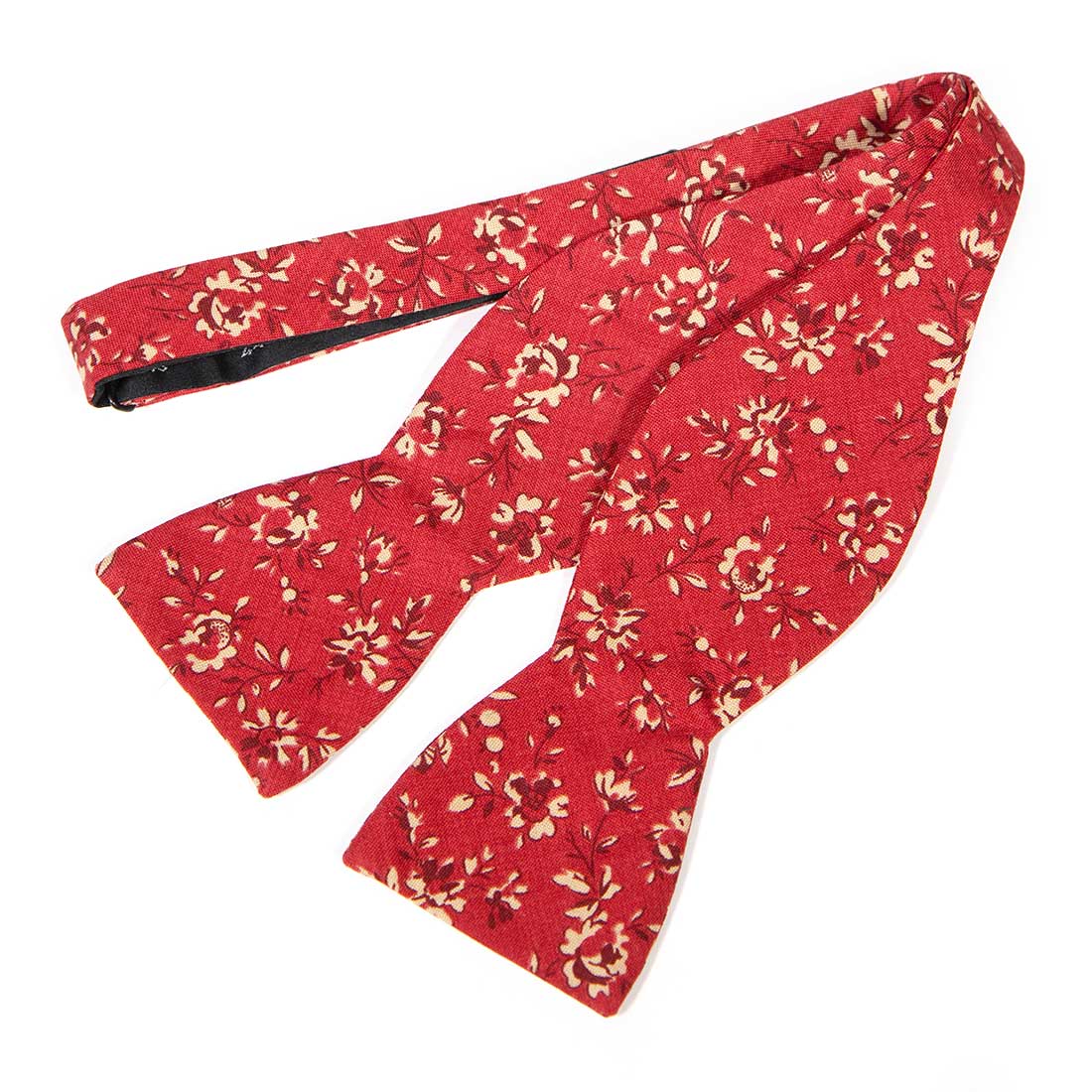 Vintage Rosebud Bow Tie