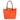 All Day Canvas Bucket Tote Flame Orange