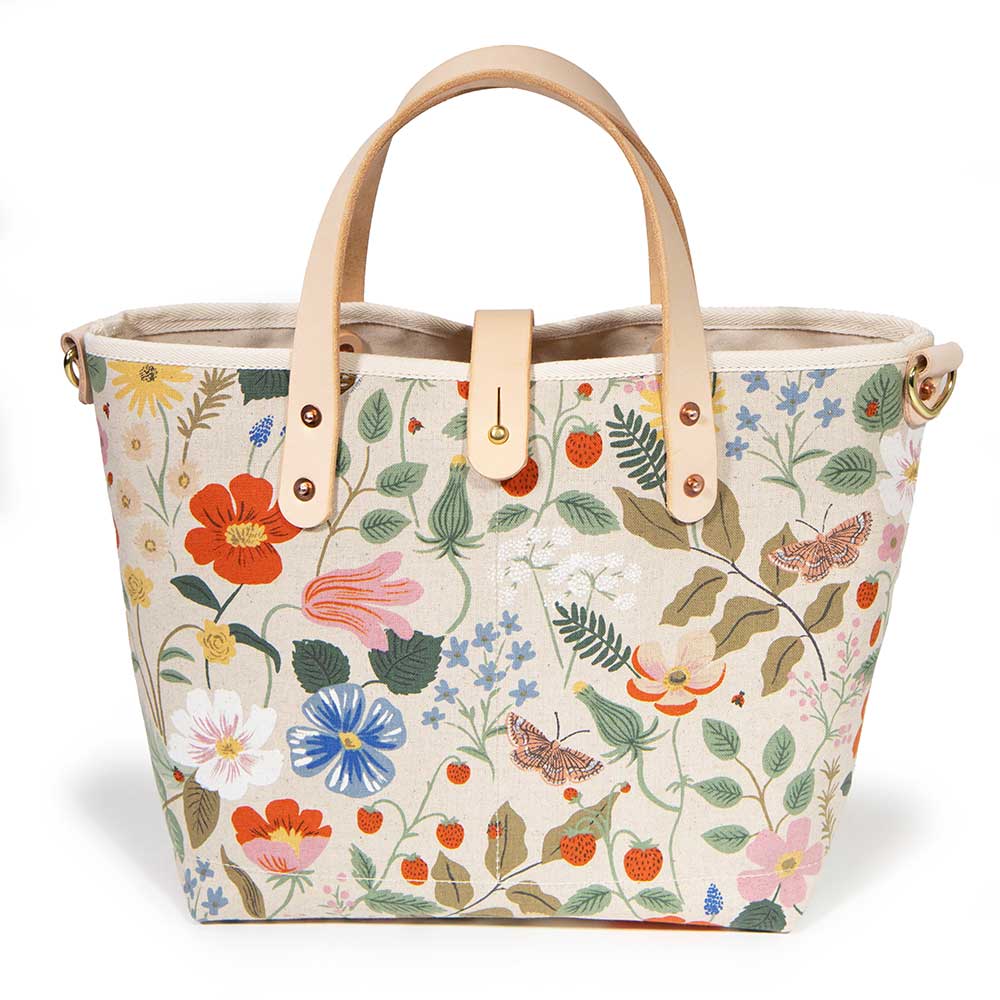 Spring Meadow Canvas All Day Mini Tote