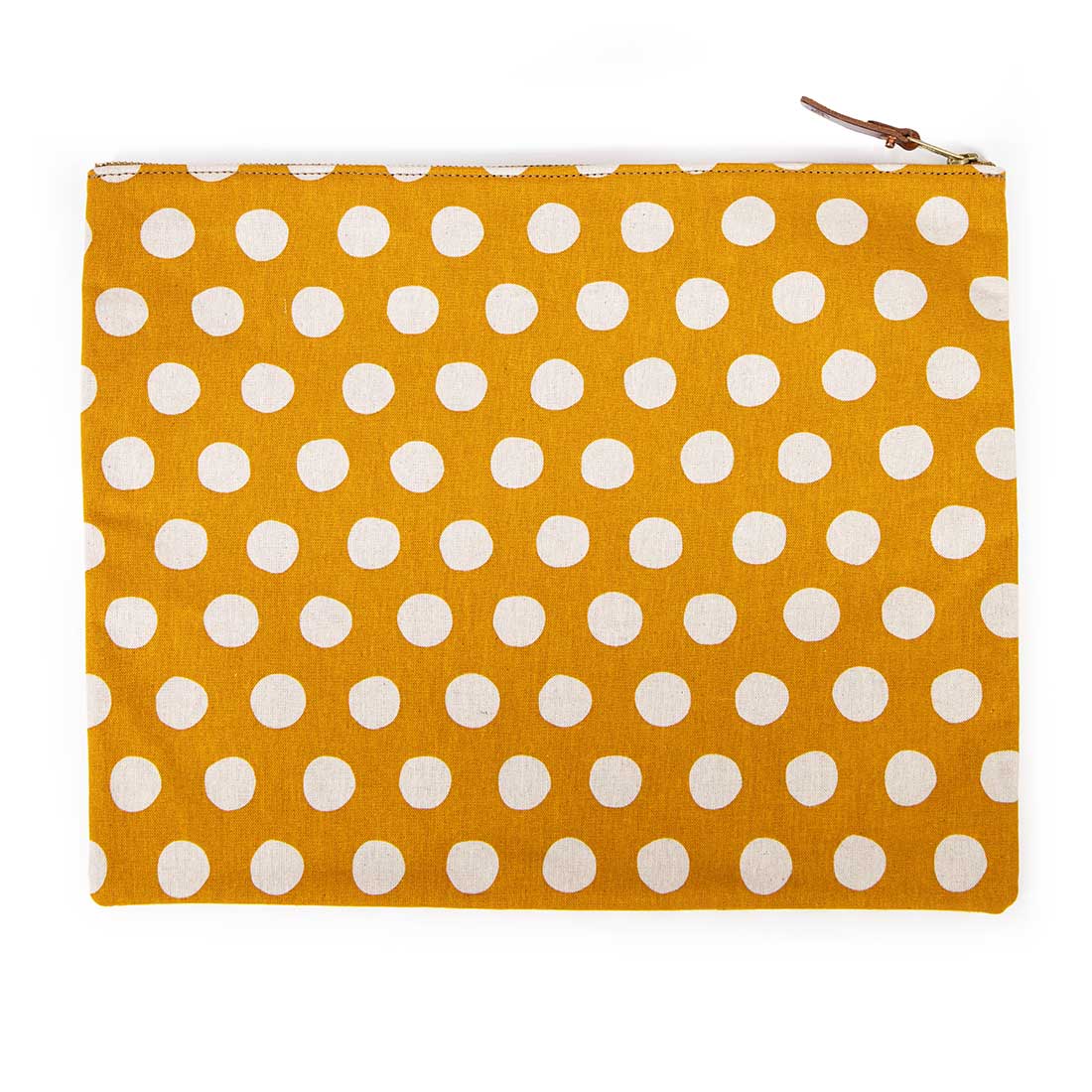 Gold Dot & Stripe Laptop Sleeve/Carryall Large