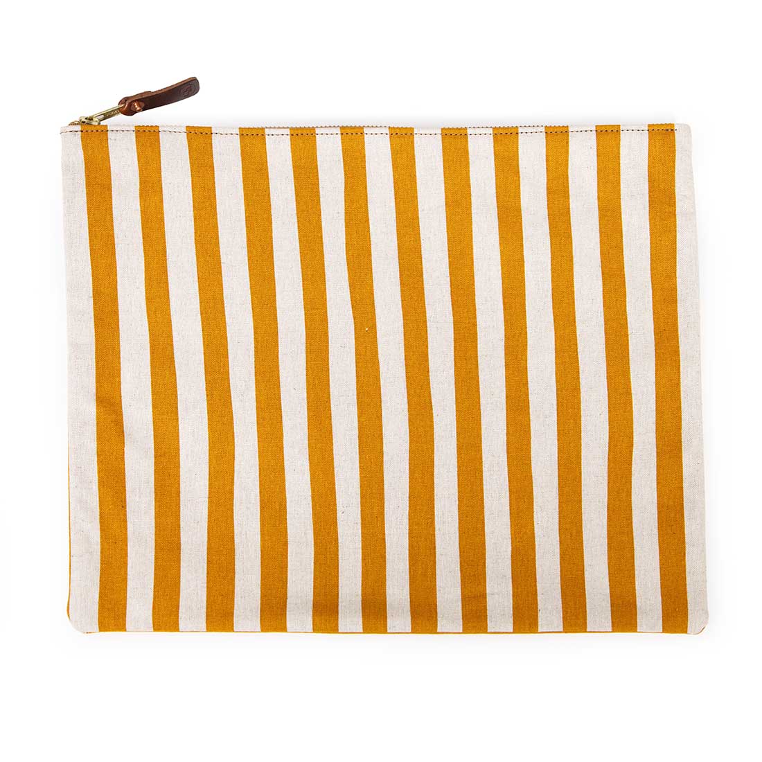 Gold Dot & Stripe Laptop Sleeve/Carryall Large