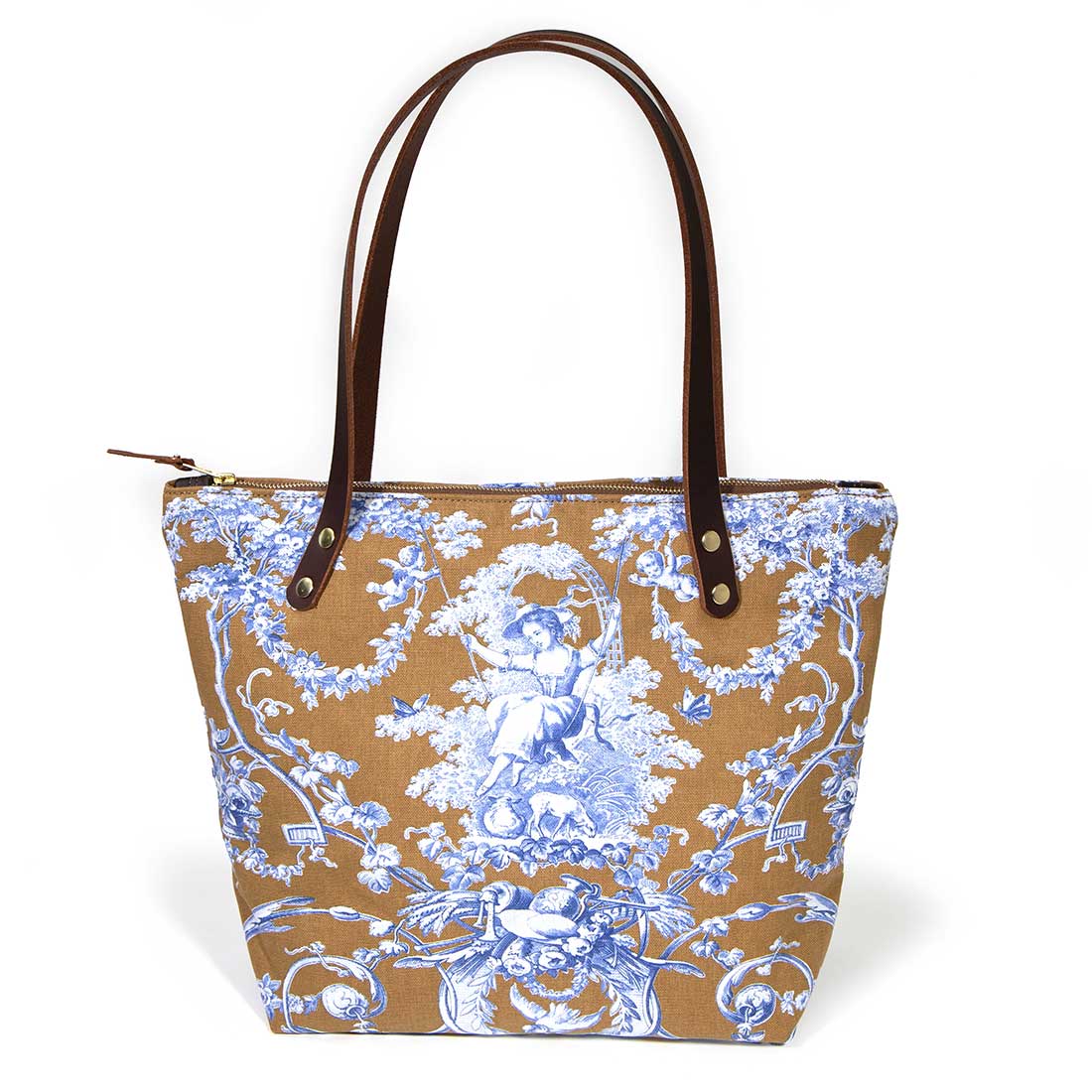 Oak and Ink Toile Portfolio Tote