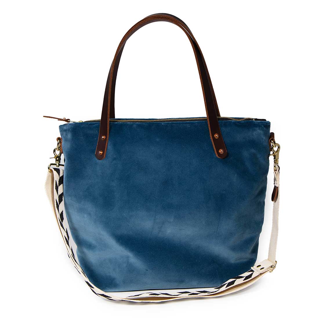 Velvet Nomad Tote- Ocean