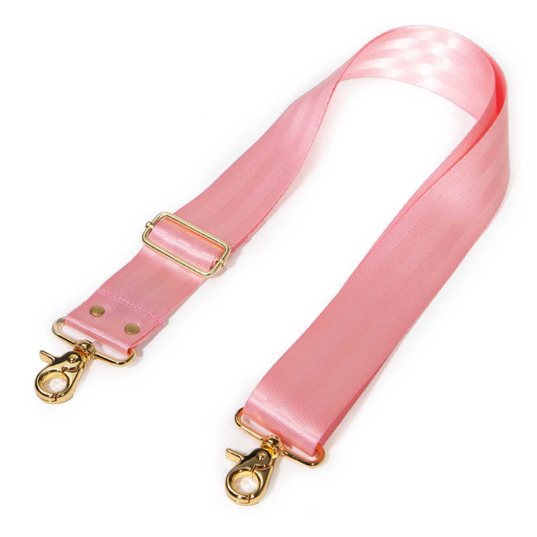 Satin Webbing Cross Body/Shoulder Strap- Blush Pink