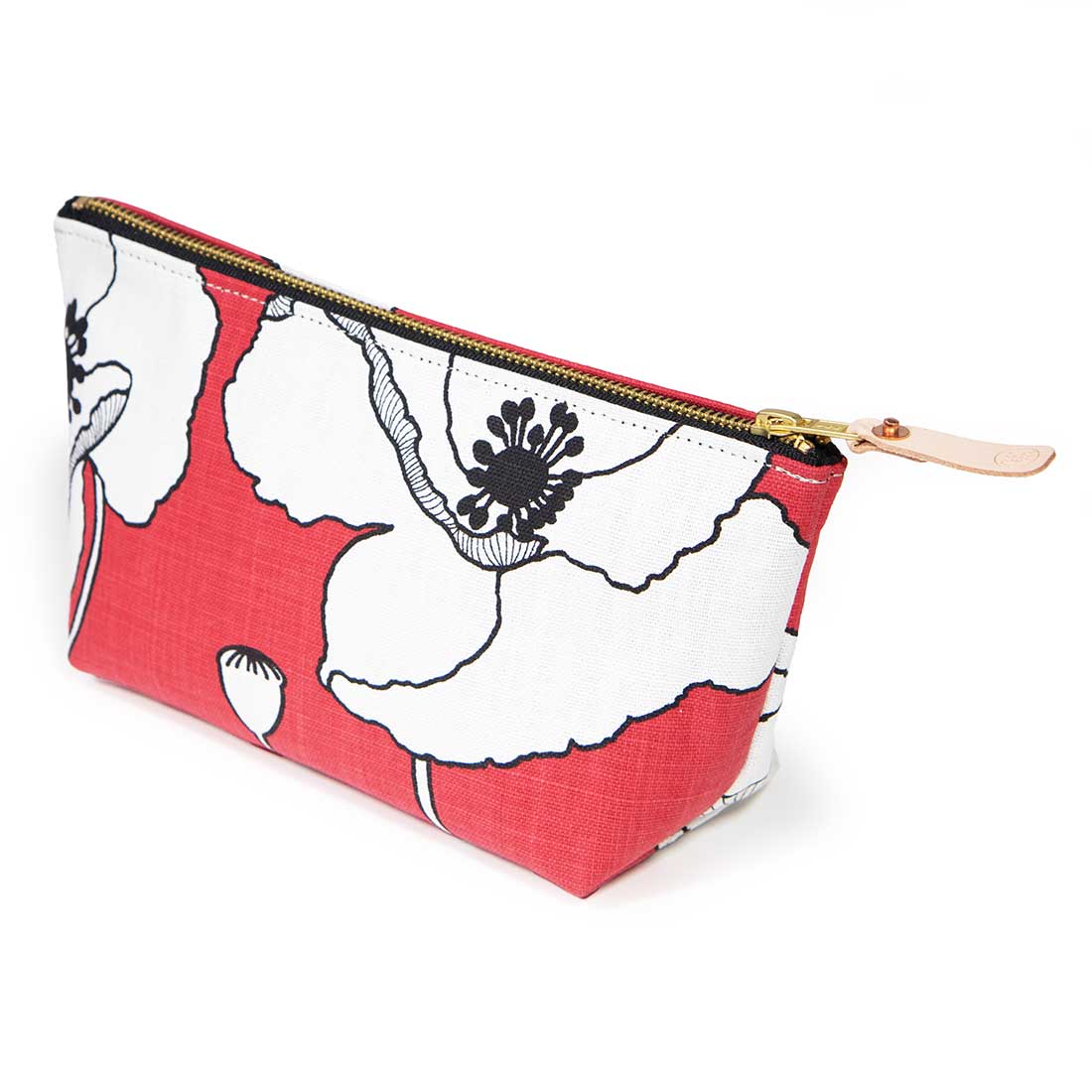 Provencal Poppy Travel Clutch